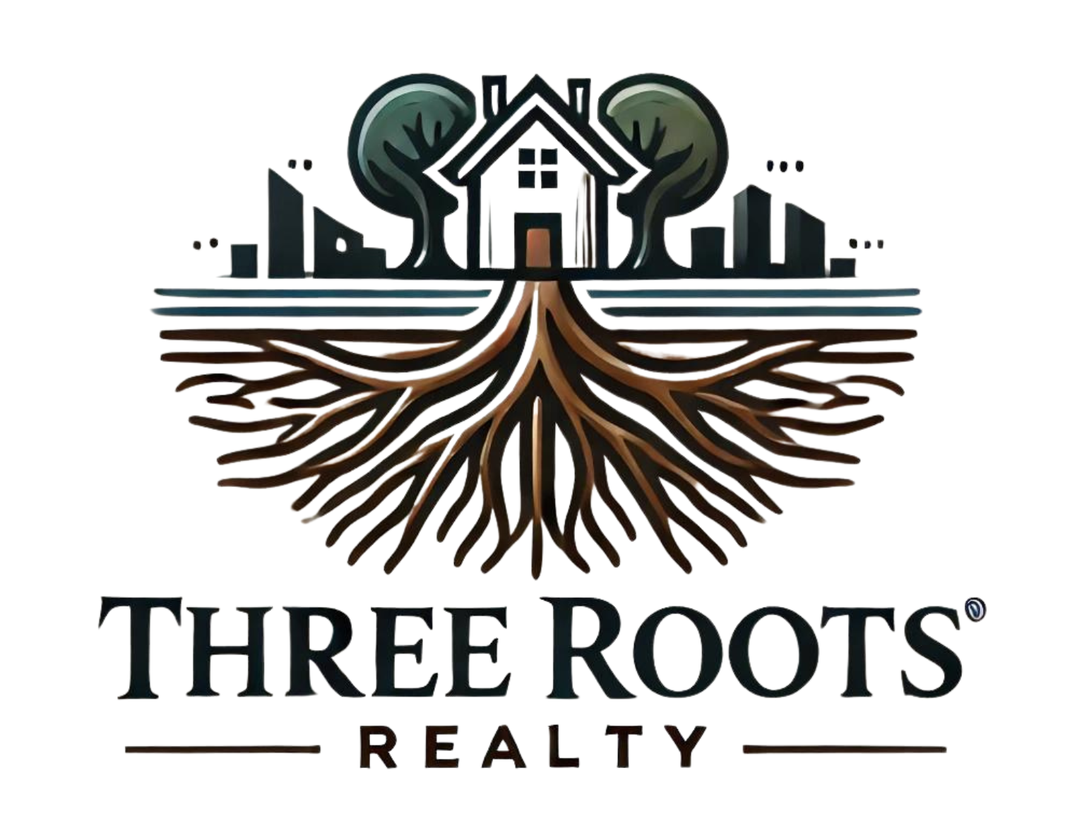 THREE ROOTS REALTY LOGO